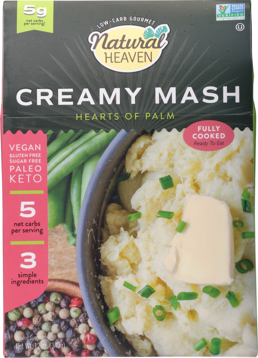 slide 12 of 14, Natural Heaven Creamy Mash Hearts of Palm 12 oz, 12 oz