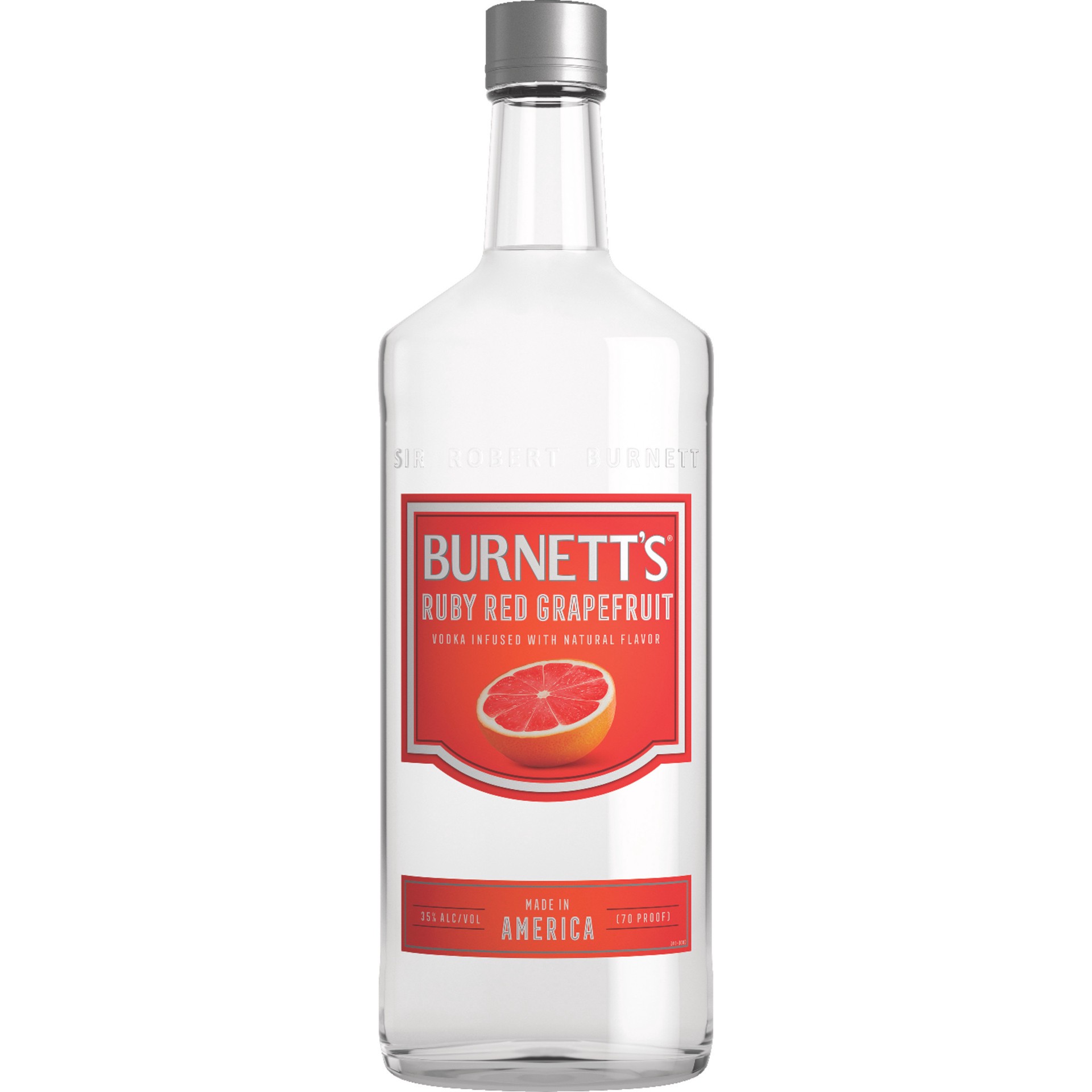 slide 1 of 2, Burnett's Burnetts Vodka Flavors - RRGrpfruit, 1750 ml, 1.75 liter