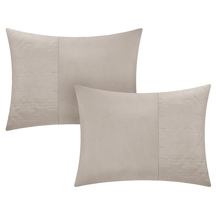 slide 3 of 8, Chic Home Kea King Comforter Set - Taupe, 20 ct