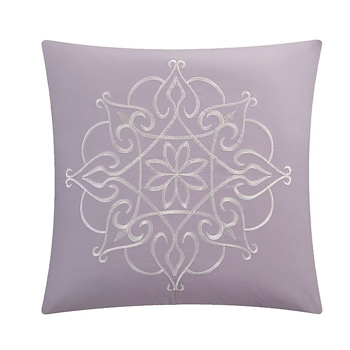 slide 6 of 8, Chic Home Gruyeres Queen Comforter Set - Lilac, 20 ct