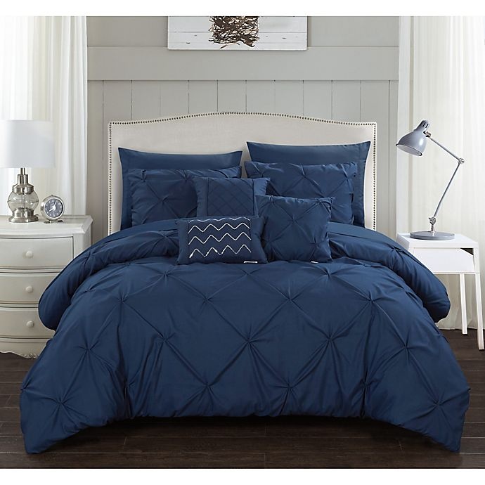 slide 2 of 9, Chic Home Salvatore Comforter Set, 10 ct