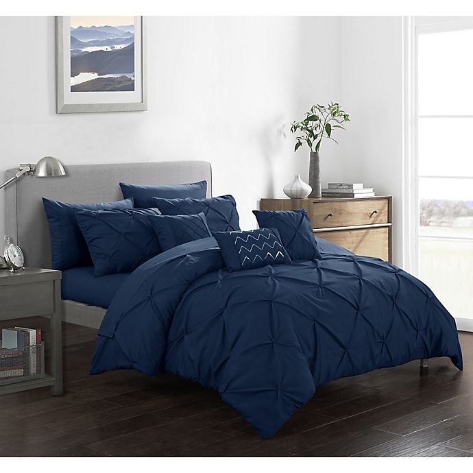 slide 1 of 9, Chic Home Salvatore Comforter Set, 10 ct