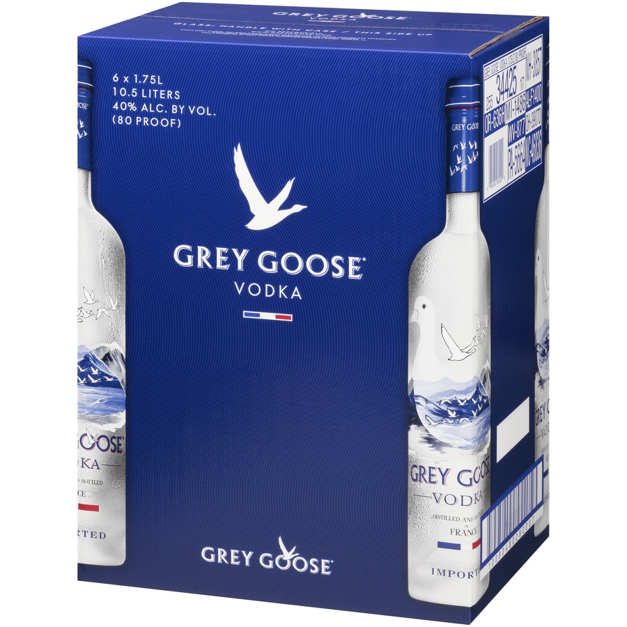 slide 4 of 6, Grey Goose Imported Vodka 1 ea Bottle, 1.75 liter