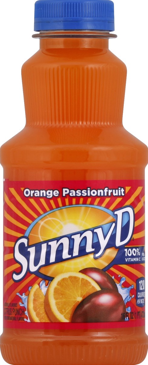 slide 2 of 4, Sunny D Citrus Punch - 16 oz, 16 oz