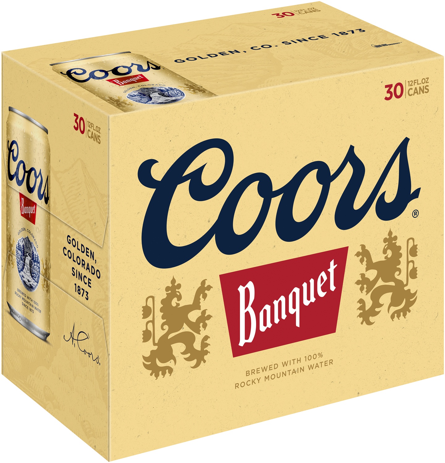 slide 6 of 6, Coors Lager Beer, 30 ct; 12 oz