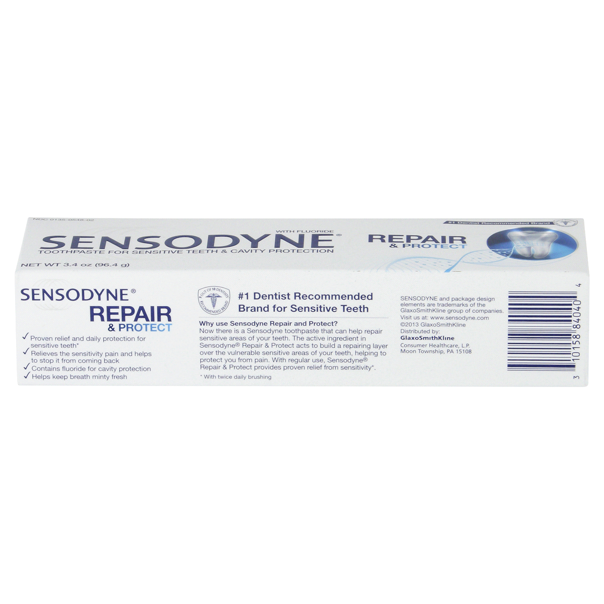 slide 3 of 3, Sensodyne Repair & Protect Toothpaste, 3.4 oz