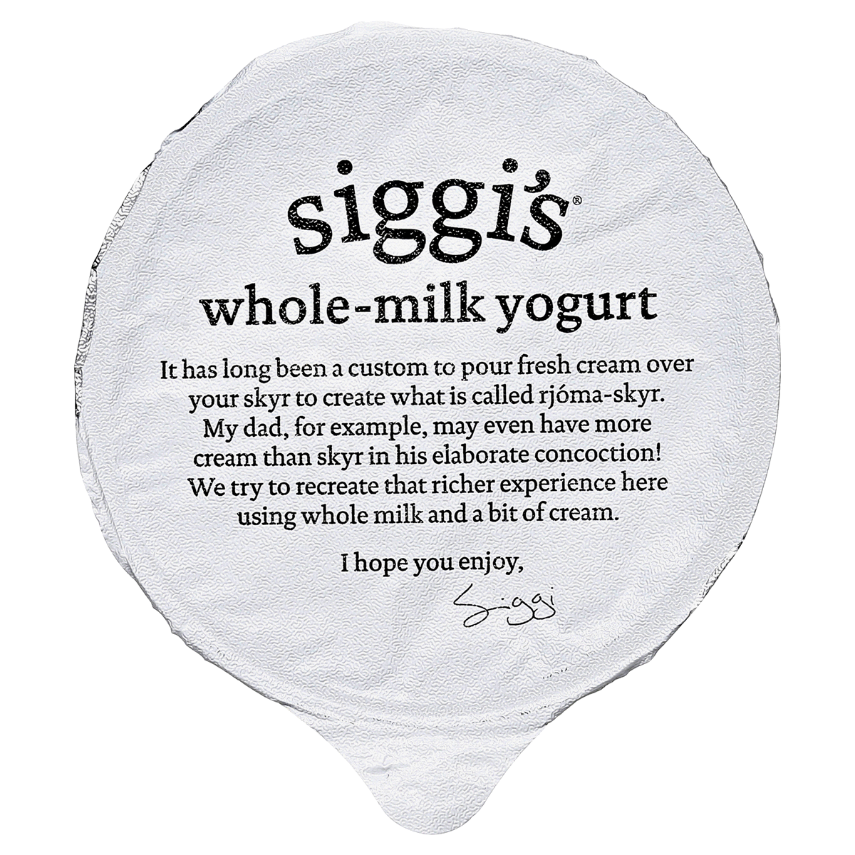 slide 2 of 3, Siggi's 4% Whole Milk Vanilla Icelandic-Style Skyr Yogurt - 4.4oz, 