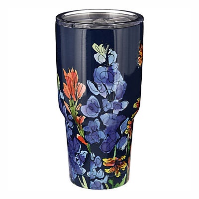 slide 1 of 1, Haven & Key Bluebonnet Blue Stainless Steel Tumbler, 30 oz