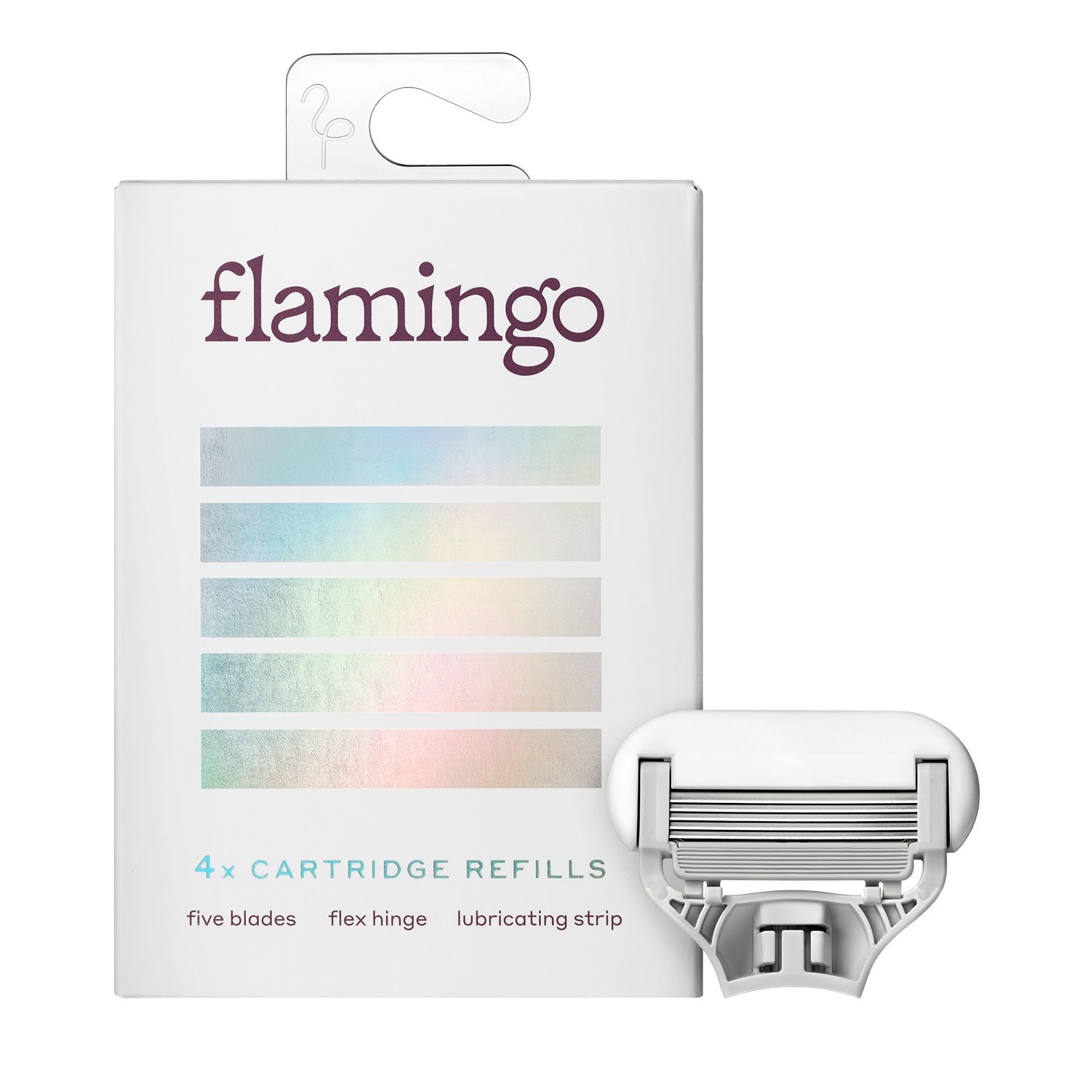 slide 1 of 4, Flamingo Women's Razor Blade Refills Blade Refill Cartridges, 1 ct