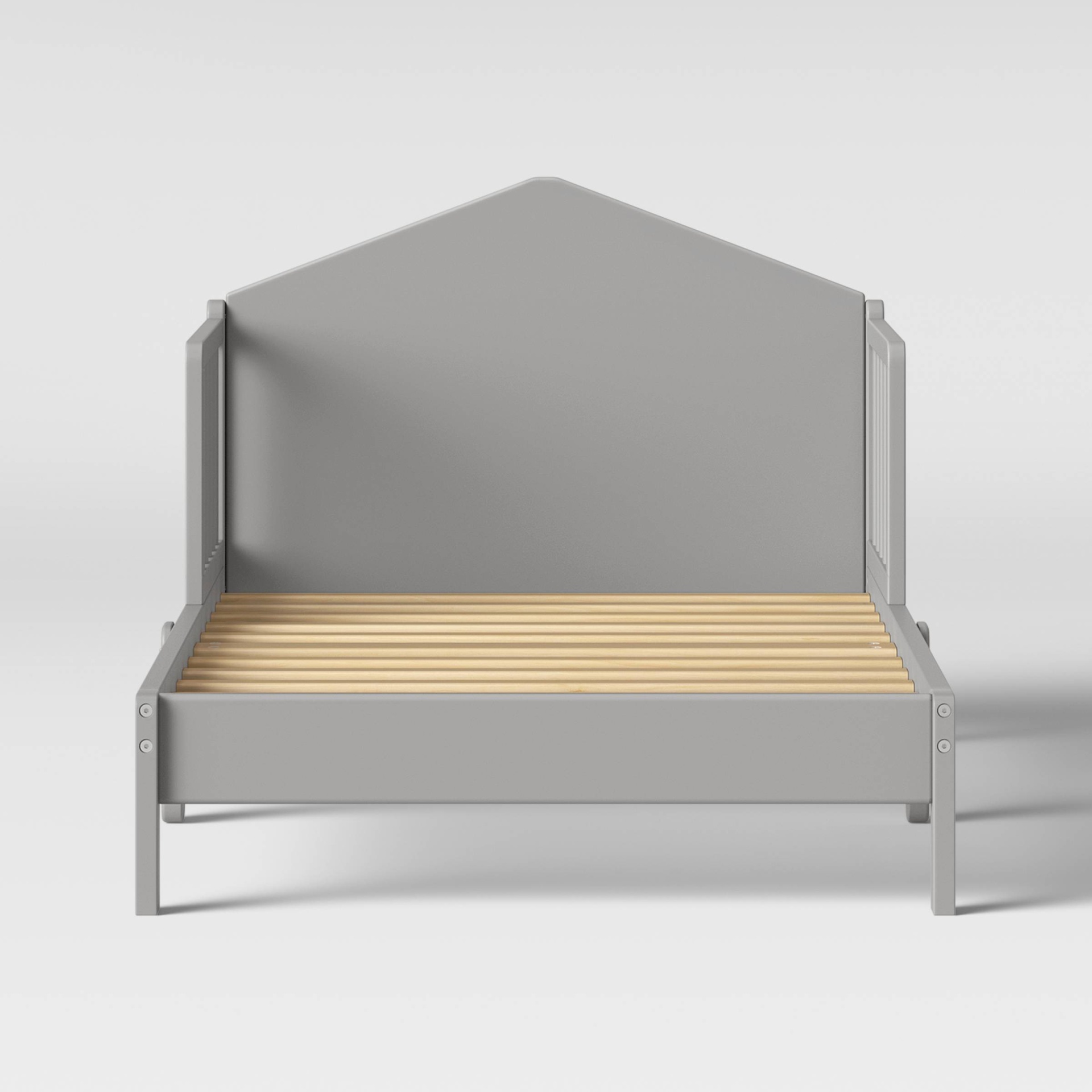 slide 1 of 4, Delta Children Homestead Toddler Bed - Gray, 1 ct