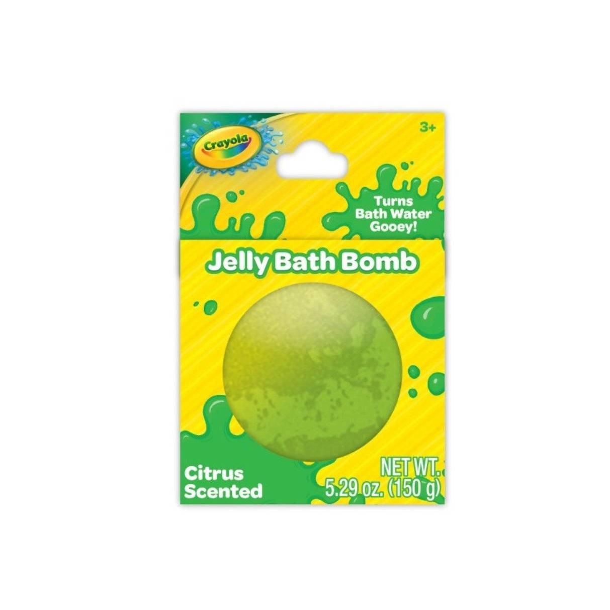 slide 1 of 1, Crayola Citrus Scented Jelly Bath Bomb, 5.29 oz