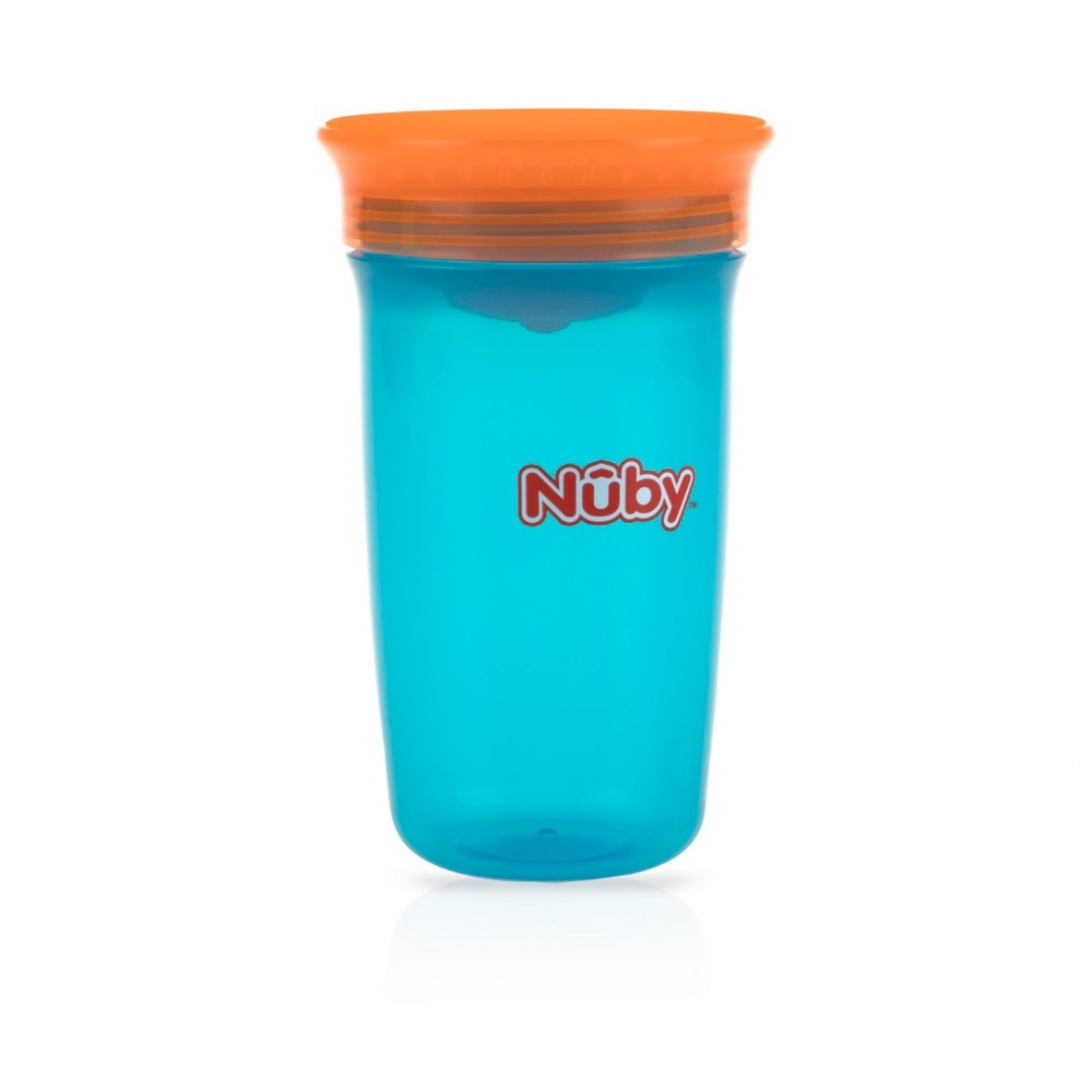 slide 3 of 7, Nuby Unprinted Spoutless Cup, 10 oz