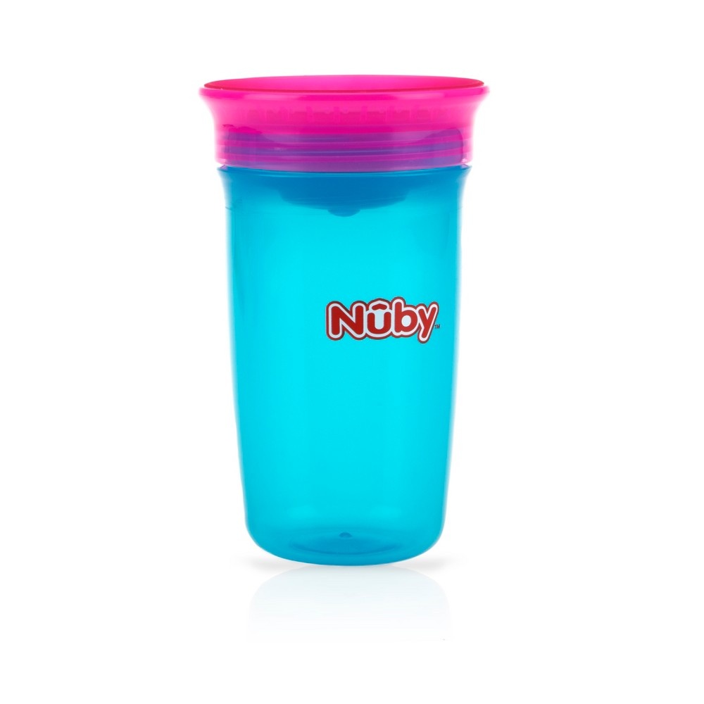 slide 4 of 7, Nuby Unprinted Spoutless Cup, 10 oz