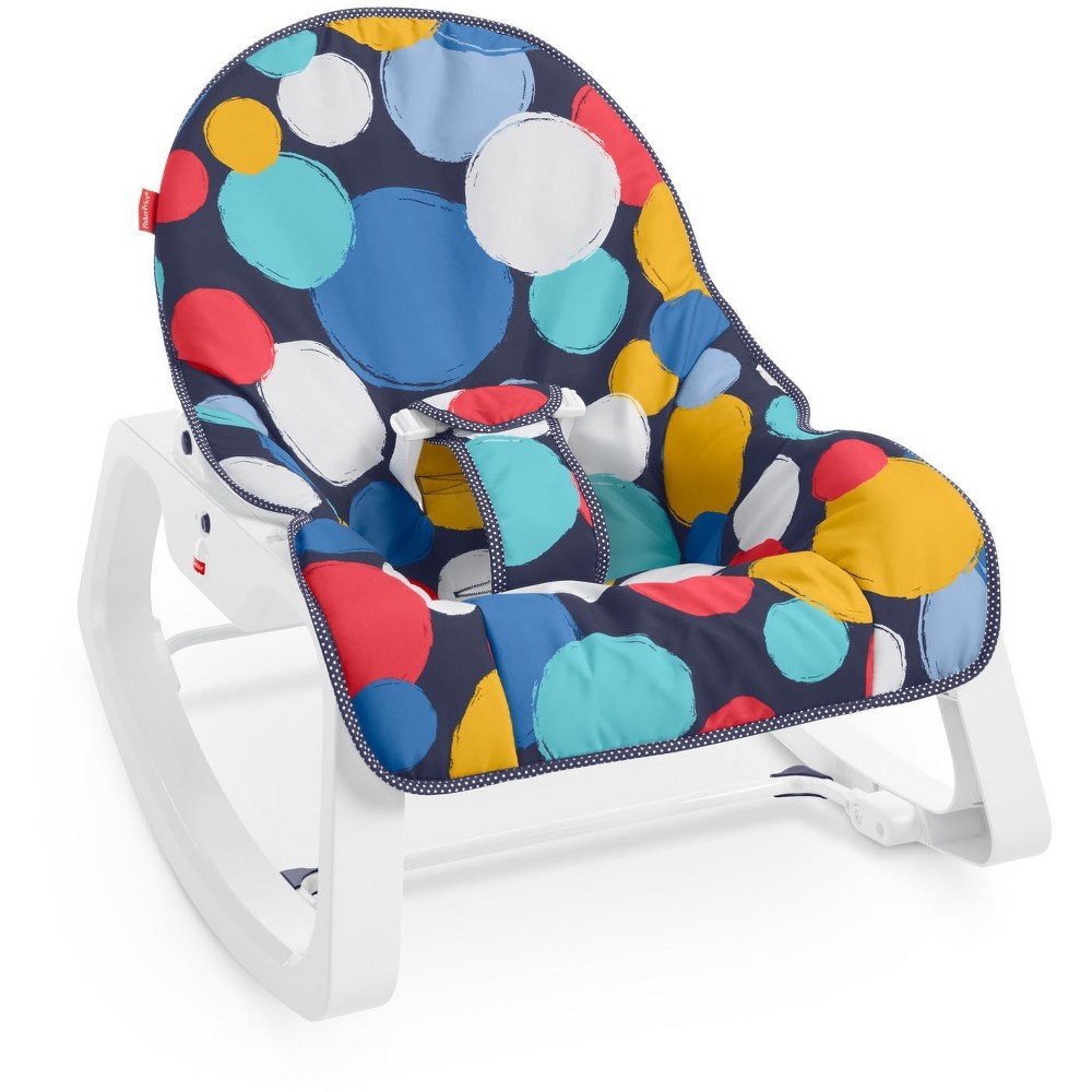 slide 2 of 13, Fisher-Price Infant-To-Toddler Rocker - Bubble Up, 1 ct