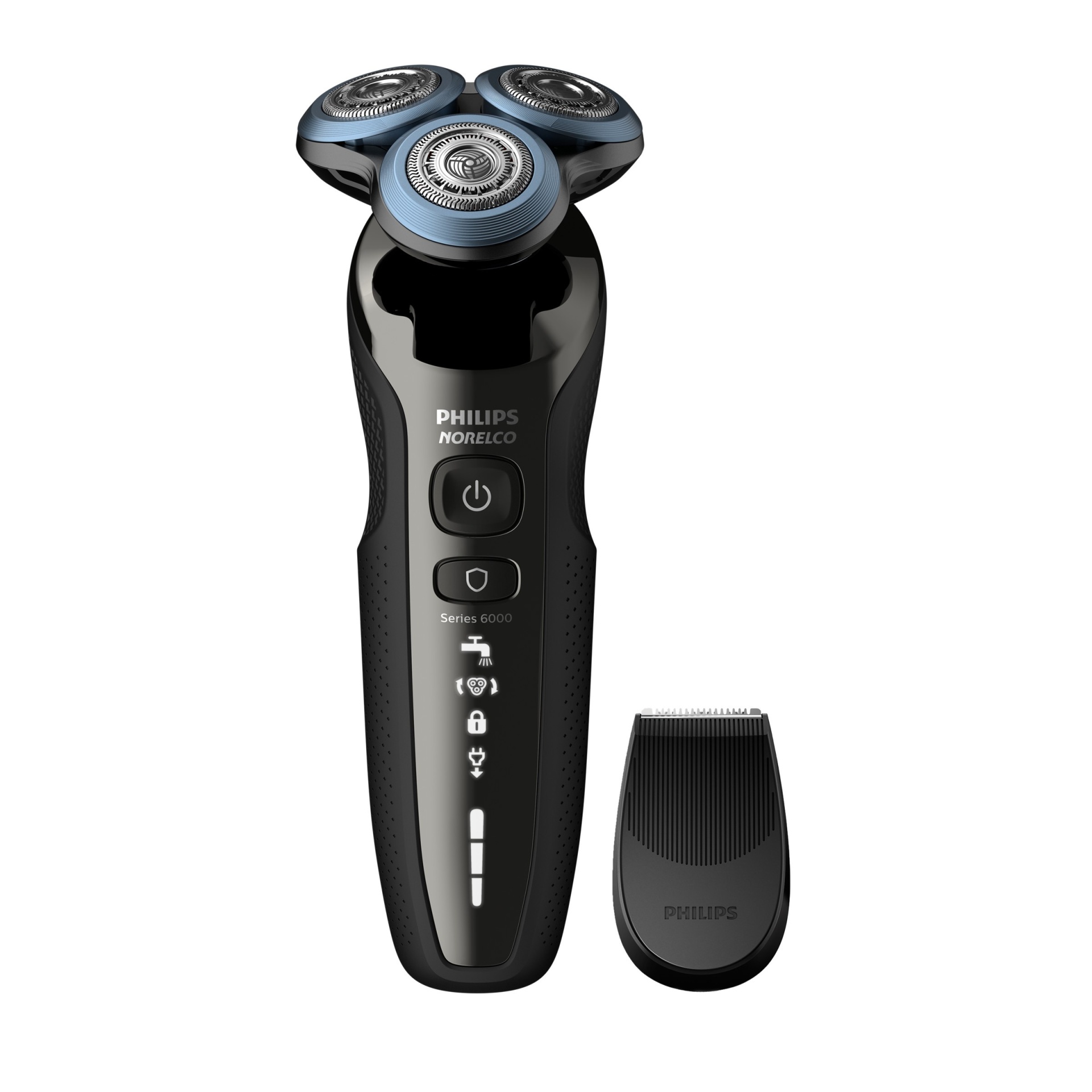 slide 1 of 7, Philips Norelco Series 6800 Wet & Dry Men's Rechargeable Electric Shaver, 1 ct