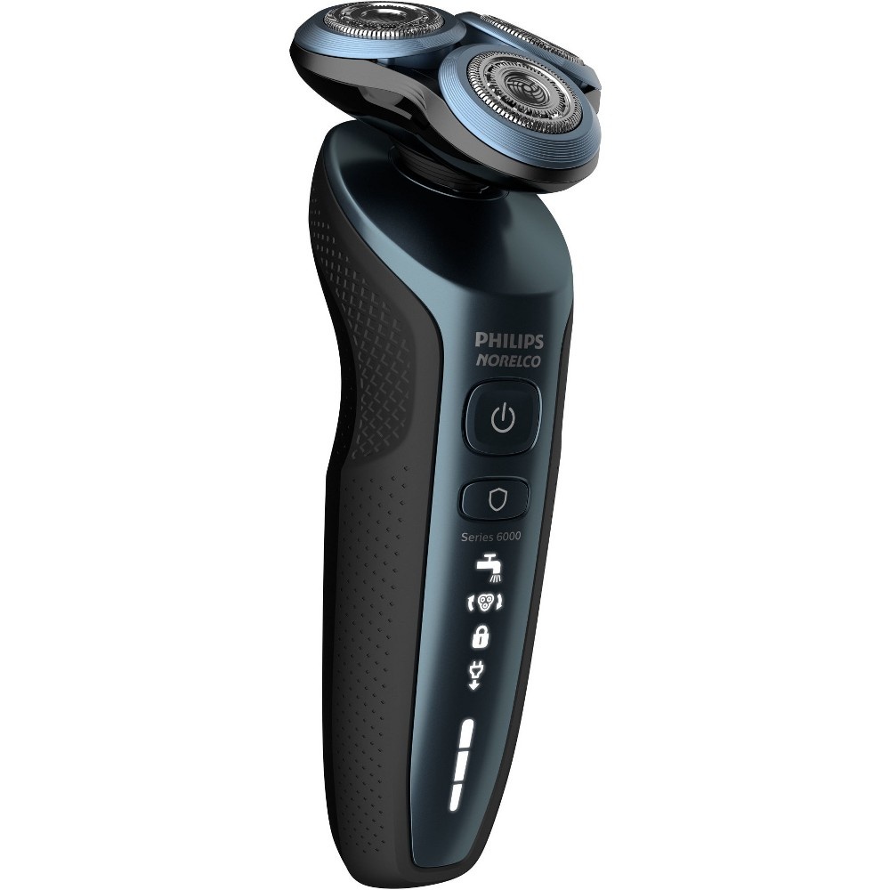 slide 3 of 7, Philips Norelco Series 6900 Wet & Dry Men's Rechargeable Electric Shaver - S6810/82, 1 ct