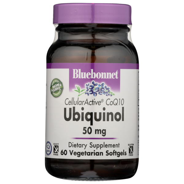 slide 1 of 1, Bluebonnet Nutrition Cellular Active Ubiquinol, 60 ct