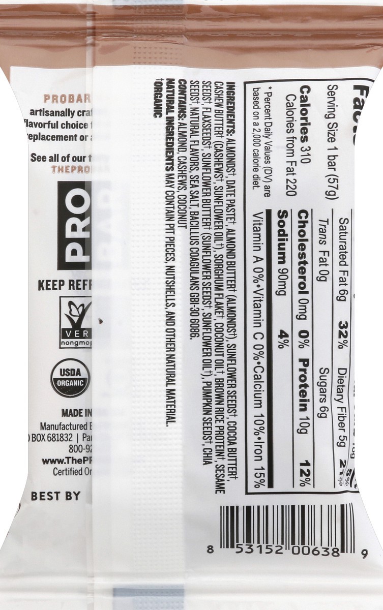 slide 5 of 8, ProBar Nutrition Bar 2 oz, 2 oz