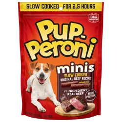Pup-Peroni Minis Original Beef Recipe Dog Treats, 5.6 Oz. Bag