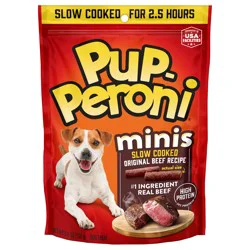 Pup-Peroni Minis Original Beef Recipe Dog Treats, 5.6 Oz. Bag