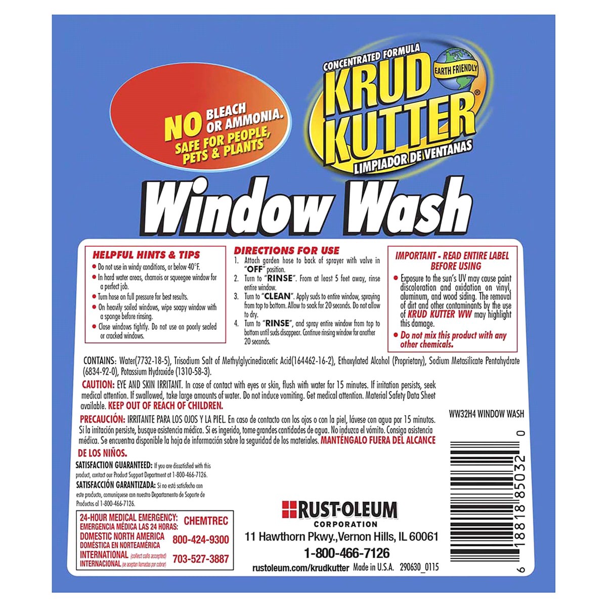 slide 2 of 2, Krud Kutter Window Wash, 32 Oz, 32 oz