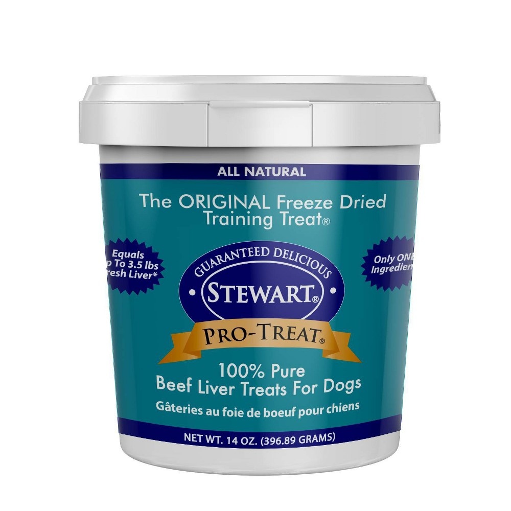 slide 3 of 3, Gimborn Pro-Treat Freeze Dried Beef Liver Treats, 14 oz