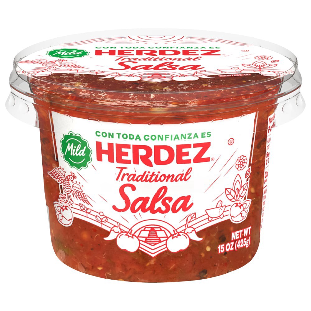slide 3 of 3, Herdez Traditional Mild Salsa 15 oz, 15 oz
