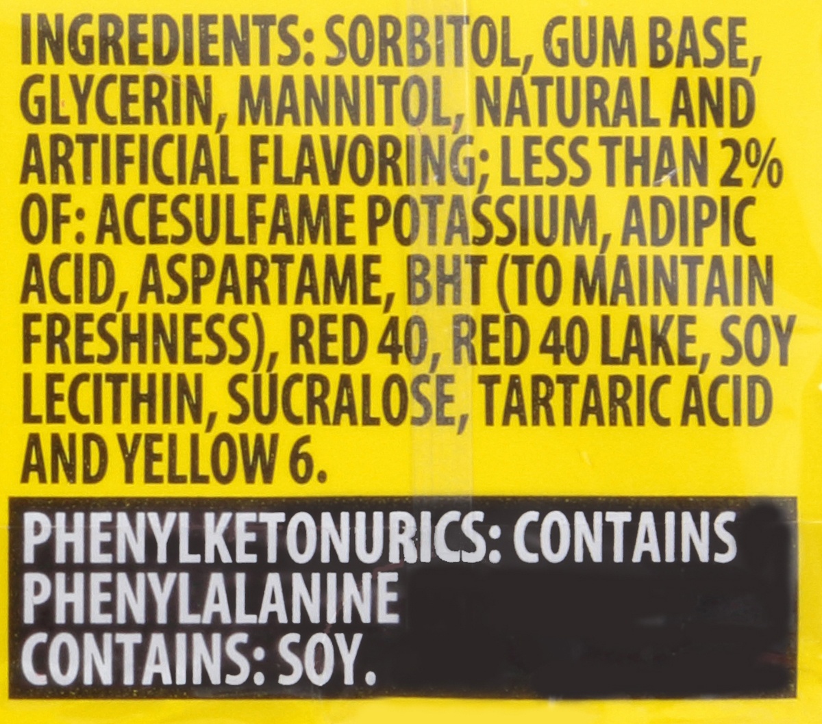 slide 6 of 8, Stride Sour Patch Kids Redberry Sugar-Free Gum 14 Piece Pack, 14 ct