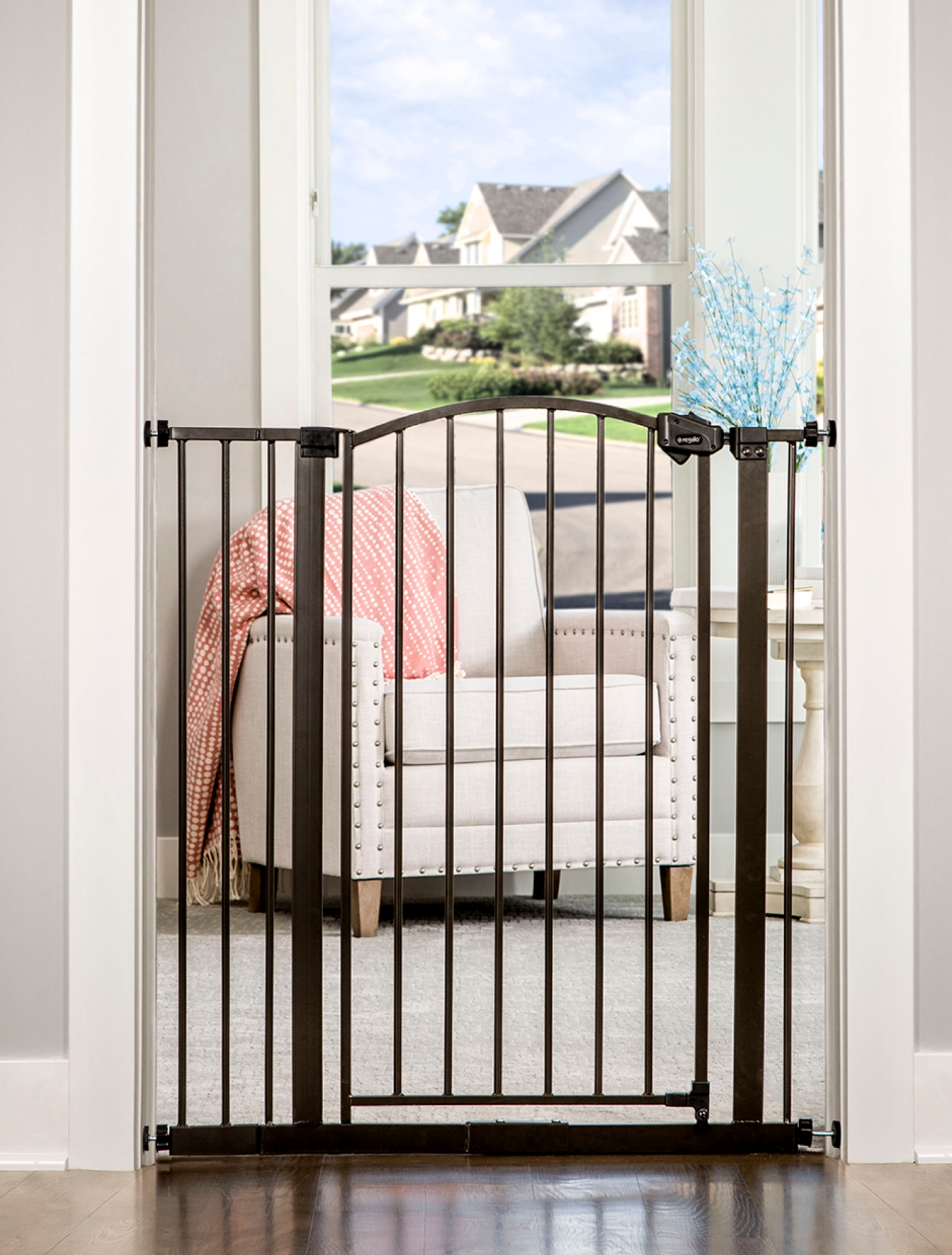slide 3 of 3, Regalo Home Accents Extra Tall Safety Gate, 1 ct
