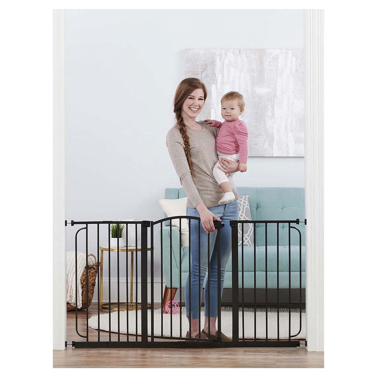 slide 2 of 2, Regalo Home Accents Super Wide Safety Gate, 1 ct