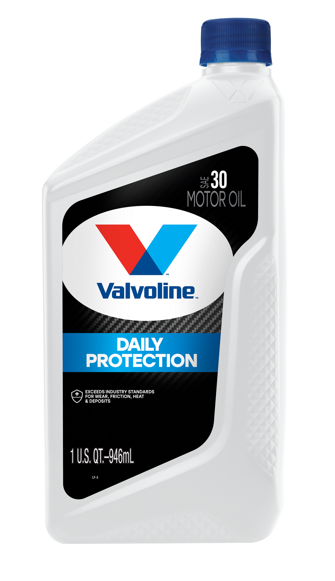 slide 1 of 2, Valvoline Daily Protection SAE 30 Conventional Motor Oil 1 QT, 1 ct