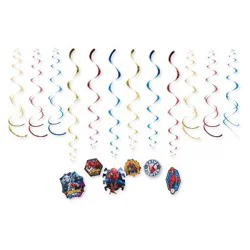 Spider-Man Swirl Decor