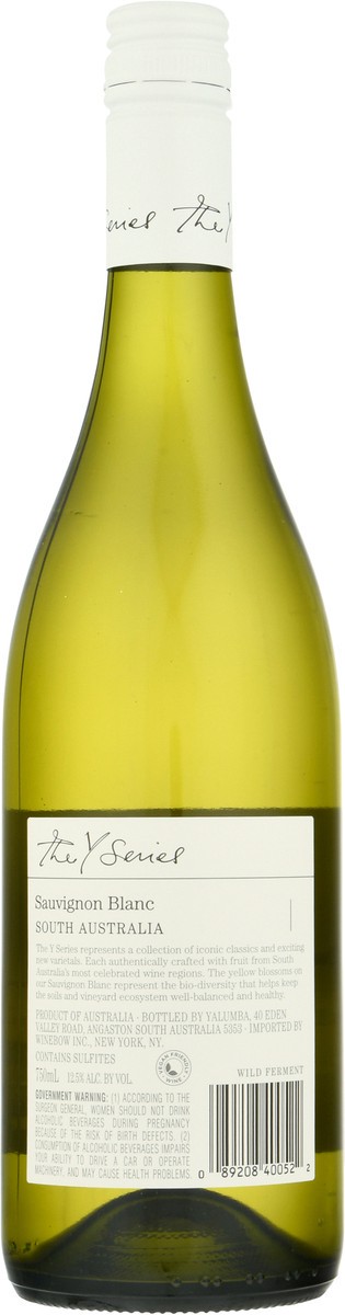 slide 10 of 11, Yalumba The Y Series South Australia Sauvignon Blanc 750 ml, 750 ml