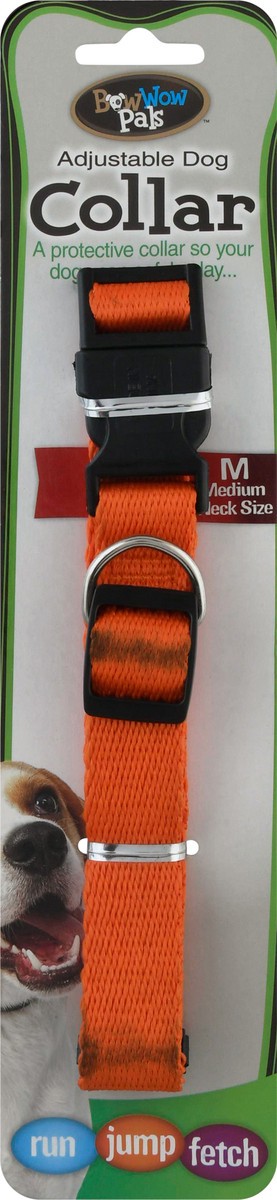 slide 7 of 9, BowWow Pals Medium Adjustable Dog Collar 1 ea, 1 ct