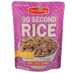 Our Family Long Grain & Wild Rice Mix With Herbs & Spices