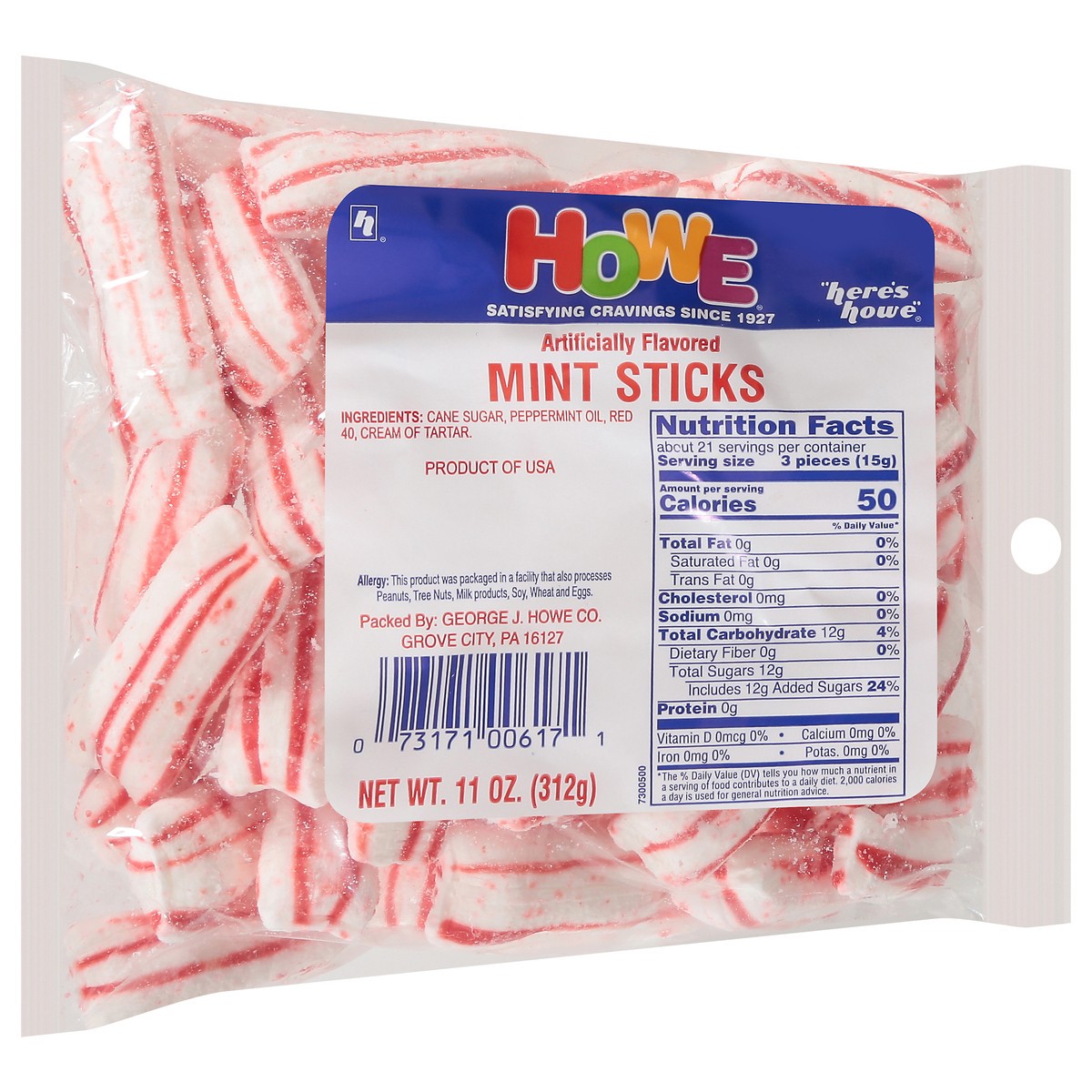 slide 2 of 9, Howe Mint Sticks - 11 Oz, 11 oz