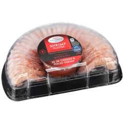 Hy-vee Fish Market Cooked & Peeled Shrimp Platter