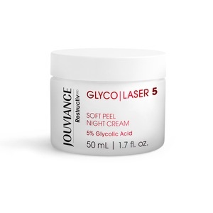 slide 1 of 1, Jouviance Jouviance Glyco Laser 5% Glycolic Acid Soft Peel Night Cream, 1.7 oz