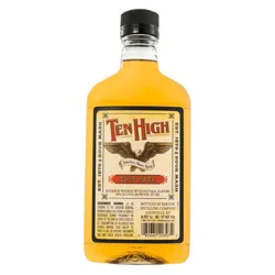 Ten High Sour Mash Bourbon Whiskey 375ml Plastic Bottle 80 Proof