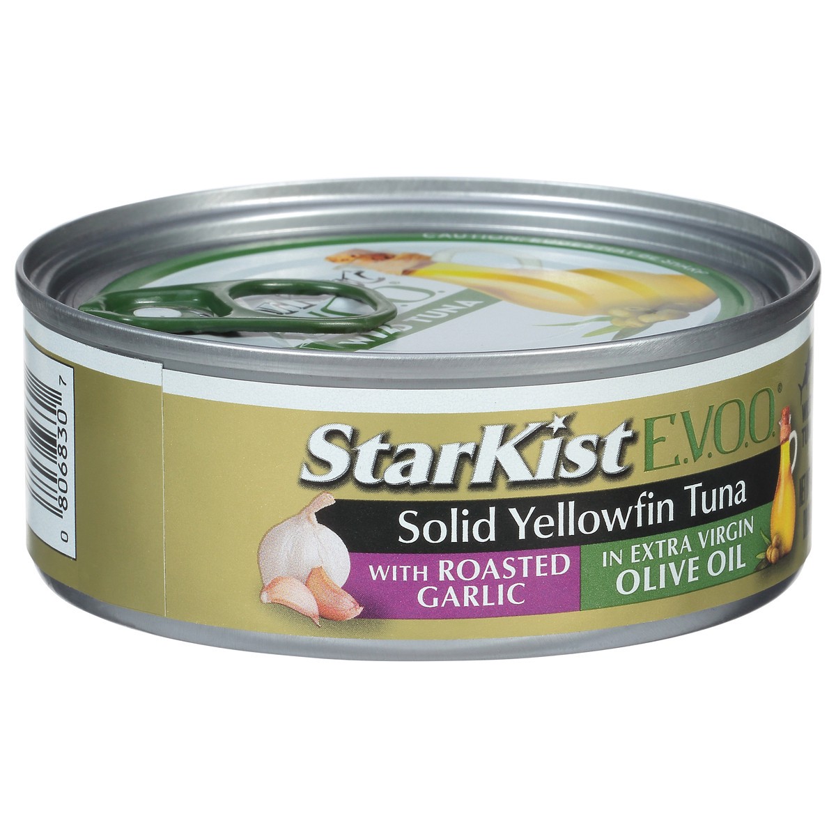 slide 3 of 12, StarKist E.V.O.O. Solid Yellowfin Tuna with Roasted Garlic in Extra Virgin Olive Oil 4.5 oz, 4.5 oz