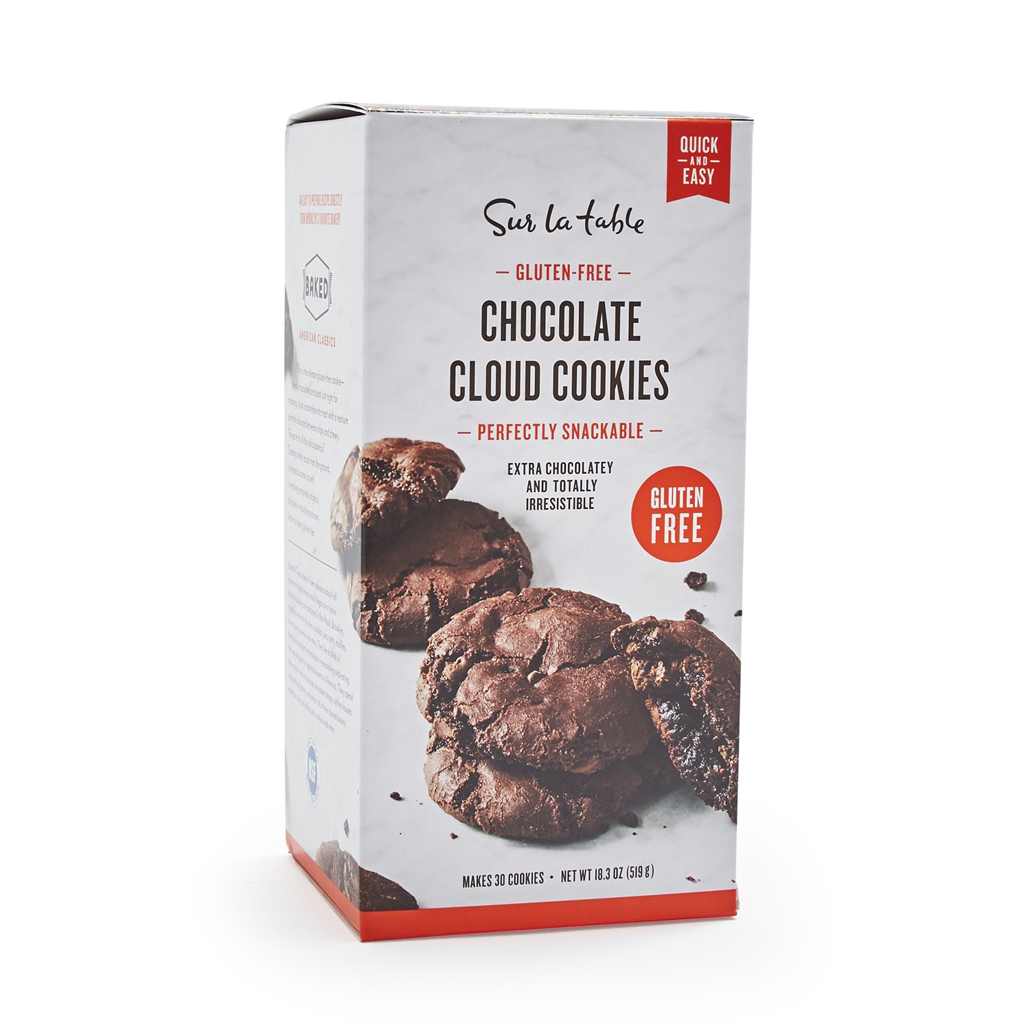 slide 1 of 1, Sur La Table Gluten-Free Chocolate Cloud Cookie Mix, 1 ct