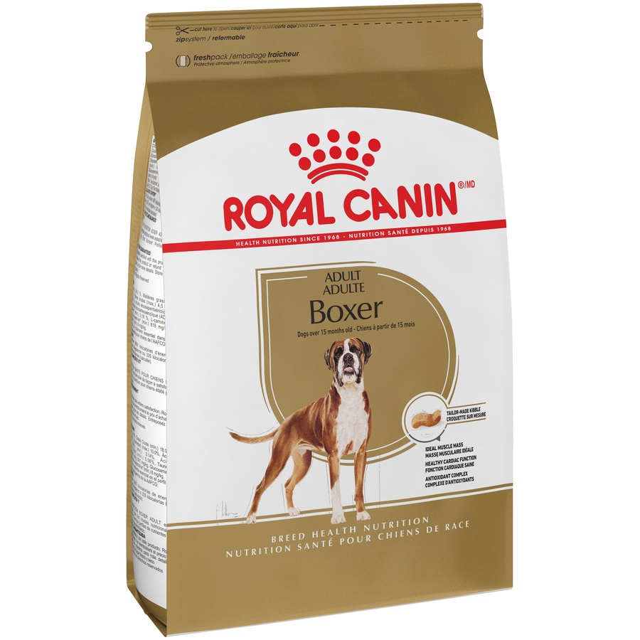slide 2 of 9, Royal Canin Breed Health Nutrition Boxer Adult Dry Dog Food, 30 lb