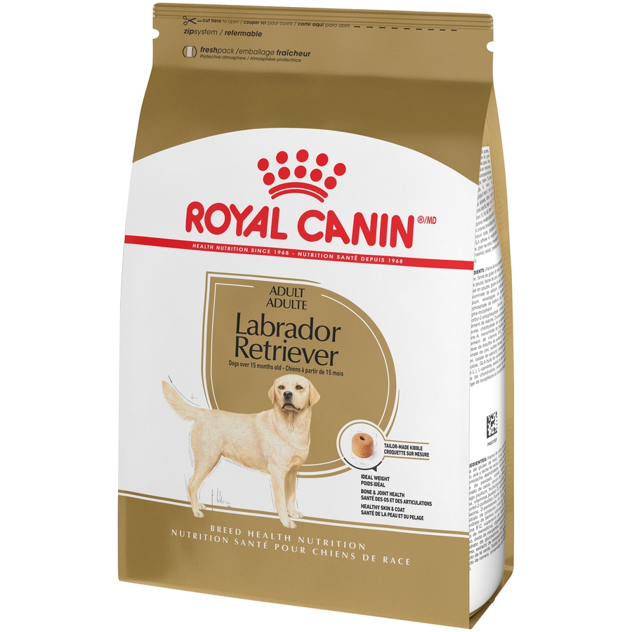 slide 3 of 9, Royal Canin Breed Health Nutrition Labrador Retriever Adult Dry Dog Food, 30 lb