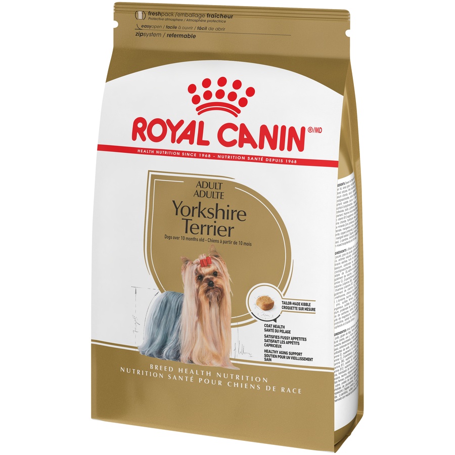 slide 6 of 9, Royal Canin Breed Health Nutrition Yorkshire Terrier Adult Dry Dog Food, 10 lb