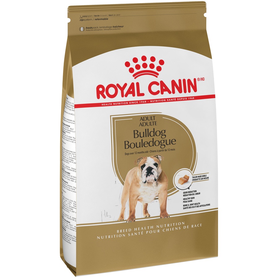 slide 6 of 9, Royal Canin Breed Health Nutrition Bulldog Adult Dry Dog Food, 30 lb