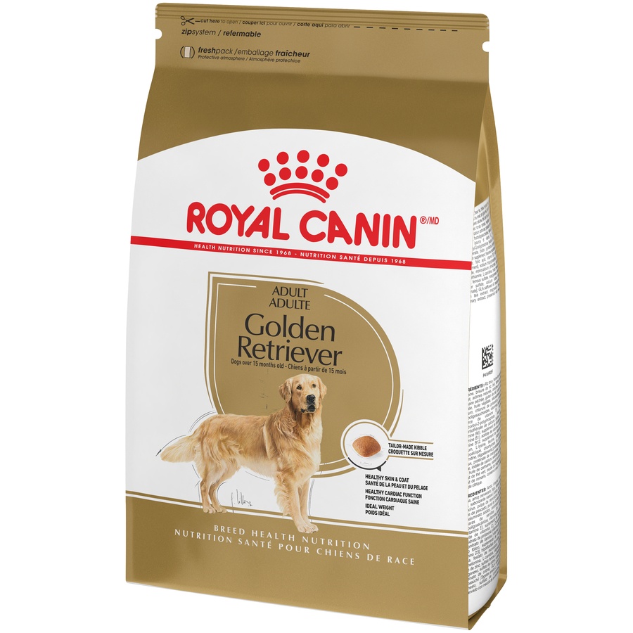 slide 6 of 9, Royal Canin Breed Health Nutrition Golden Retriever Adult Dry Dog Food, 30 lb