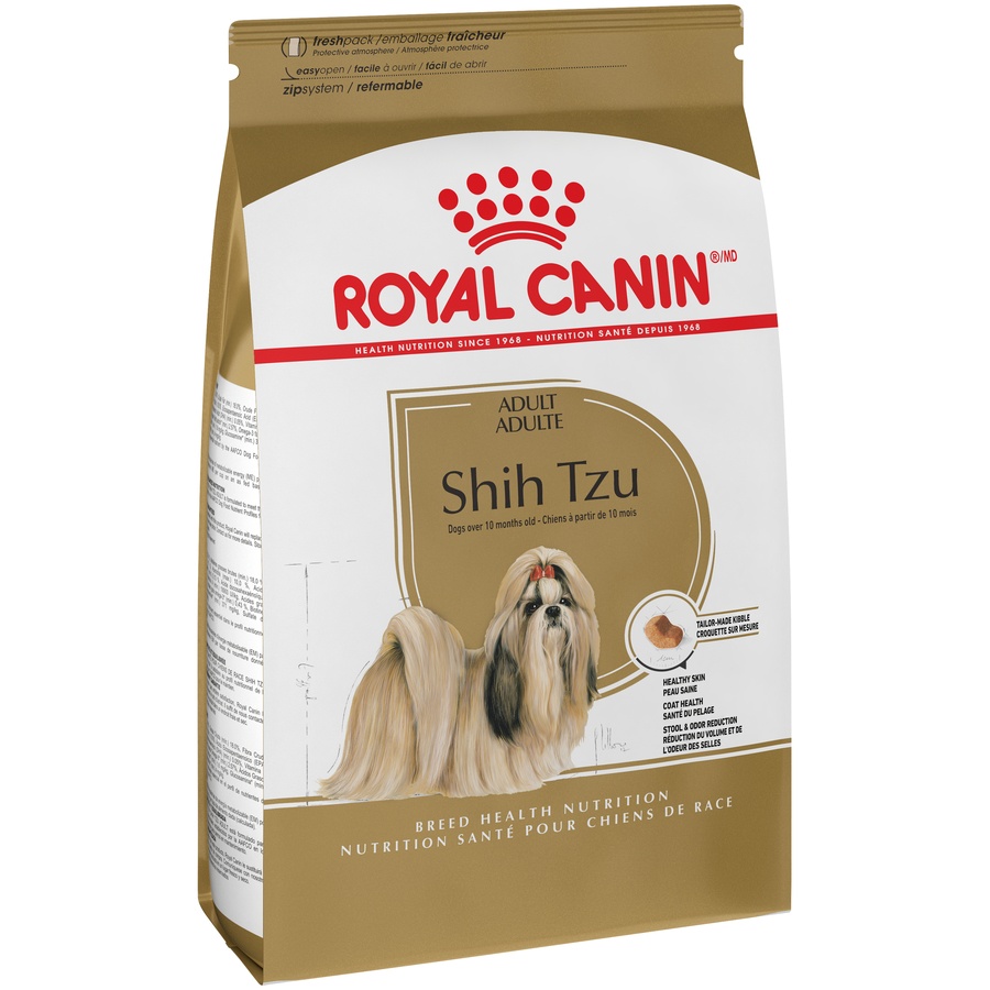 slide 8 of 9, Royal Canin Breed Health Nutrition Shih Tzu Adult Dry Dog Food, 2.5 lb