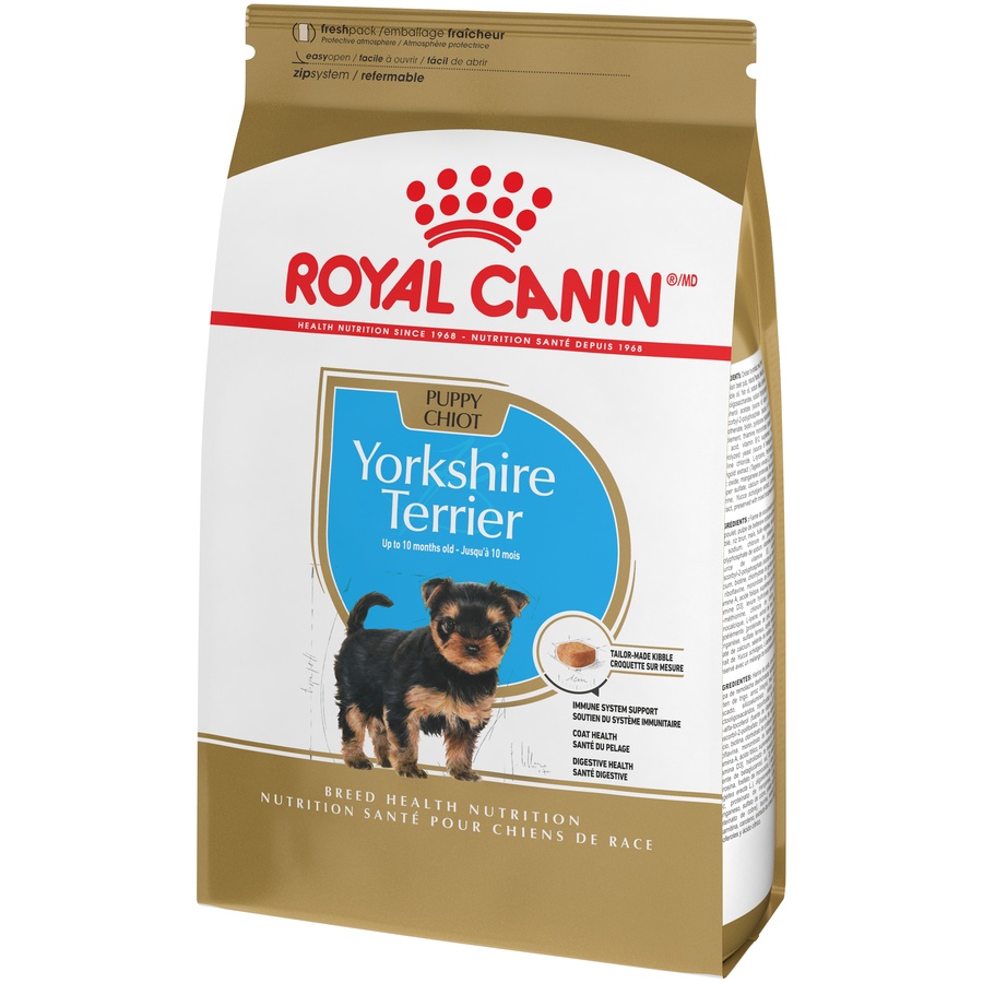 slide 5 of 8, Royal Canin Breed Health Nutrition Yorkshire Terrier Puppy Dry Dog Food, 2.5 lb