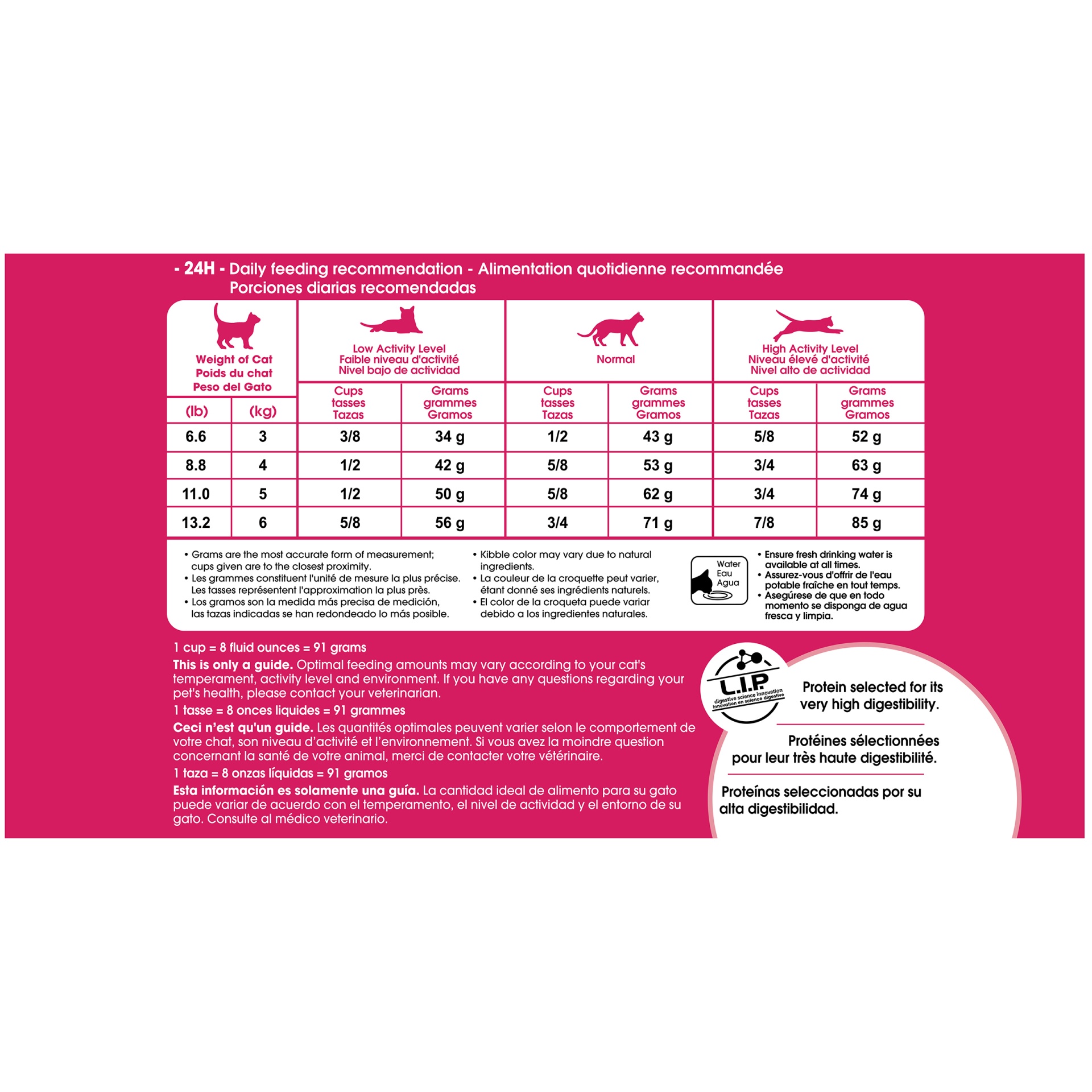 slide 6 of 9, Royal Canin Feline Health Nutrition Selective 34/29 Savor Sensation Dry Cat Food, 2.5 lb