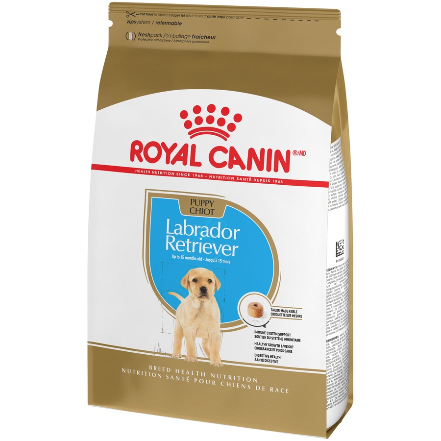 slide 6 of 9, Royal Canin Breed Health Nutrition Labrador Retriever Puppy Dry Dog Food, 30 lb